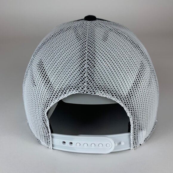 Los Angeles Kings NHL Black White 47 Brand Snapback Trucker Hat - Picture 3 of 6